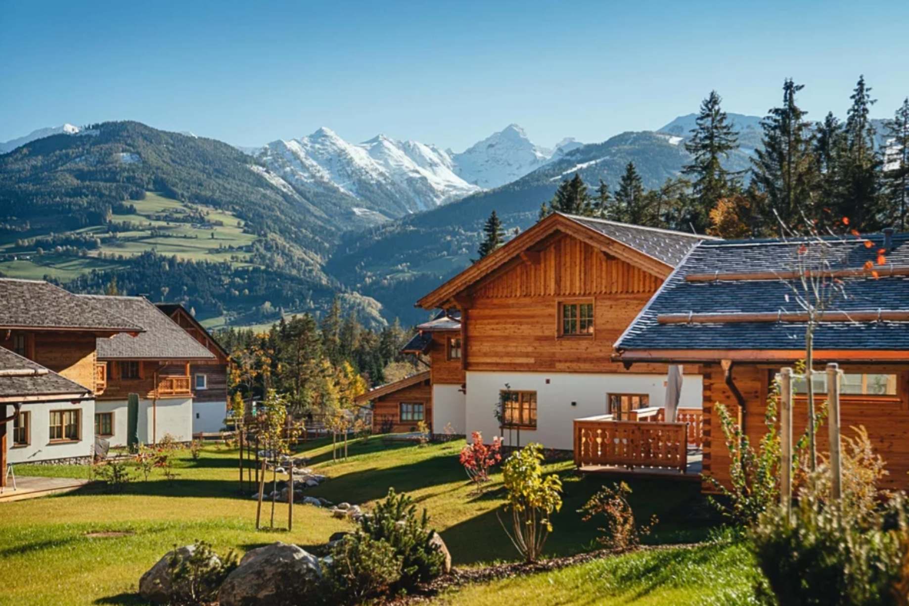 Terrace with pool and sea views.