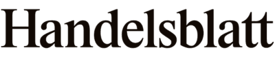 Logo of the online magazine Handelsblatt.