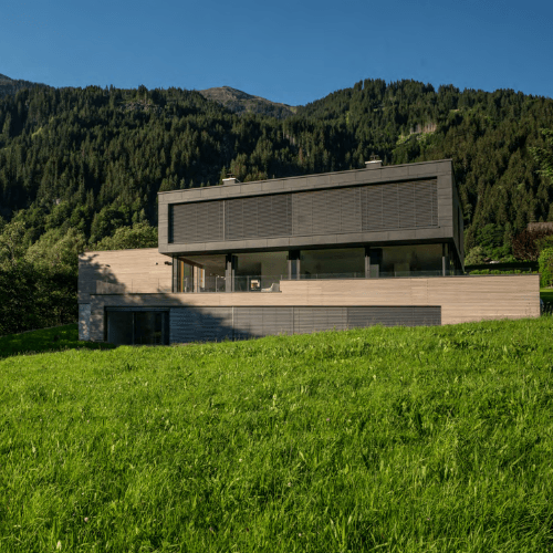 Modern chalet in Austria.