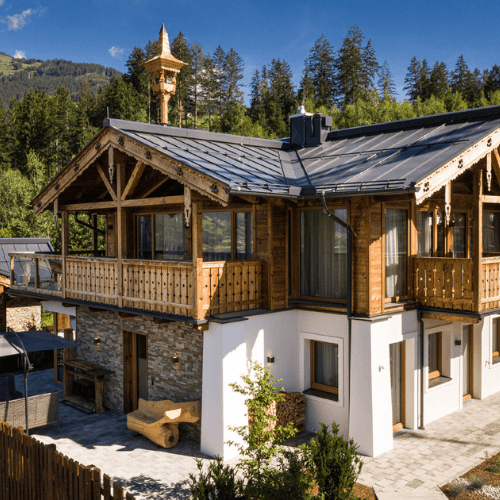 Modern chalet in Austria.