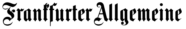 Logo von der Frankfurter Allgemeine Zeitung.